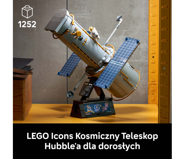 LEGO ICONS 11382 Kosmiczny Teleskop Hubble’a - 1547386 - zdjęcie 4